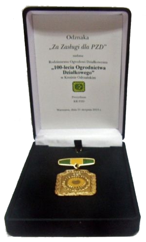 medal za zasługi dla PZD